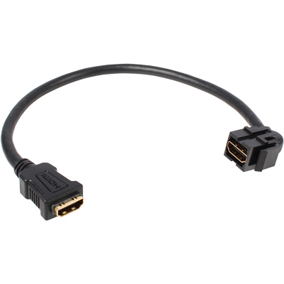 강원전자 TNT HDMI F/F 스냅인 멀티미디어 케이블 타입 모듈 0.3m NM-TNTG07