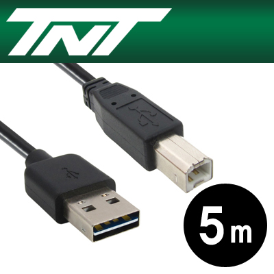 강원전자 TNT USB2.0 양면인식 AM-BM 케이블 5m