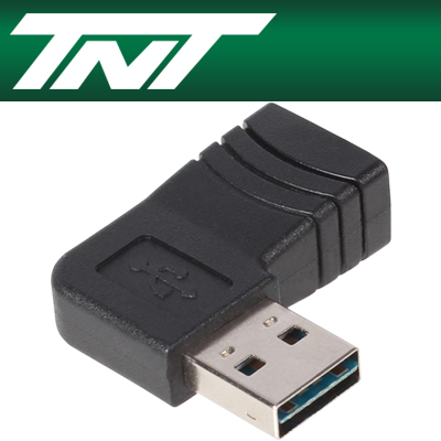 강원전자 TNT USB2.0 양면인식 AM-AF 좌우 꺾임 젠더