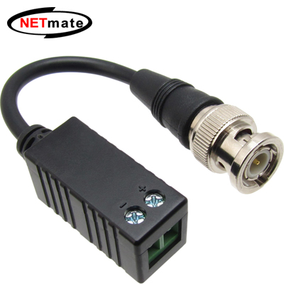 NETmate NM-TTP111VEL CCTV 영상 장거리 전송장치(송수신기 겸용)(300m/600m)