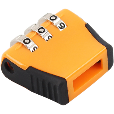 강원전자 넷메이트 USB 다이얼 잠금 장치(오렌지) NM-UDL01
