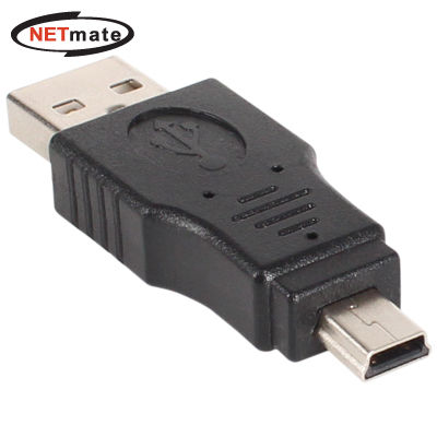 강원전자 넷메이트 USB2.0 AM/미니 5핀 젠더