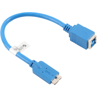강원전자 넷메이트 USB3.0 BF/MicroB 케이블 젠더 0.15m