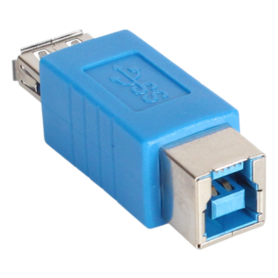 강원전자 넷메이트 USB3.0 AF/BF 젠더(블루)