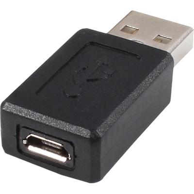 강원전자 넷메이트 NM-UGM01 USB2.0 마이크로 5핀/AM 젠더(USB OTG PC연결/블랙)