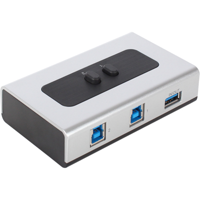강원전자 넷메이트 USB3.0 2B:1A 수동선택기(벽걸이형)