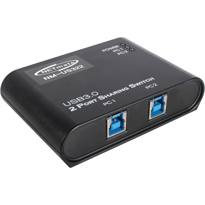 강원전자 넷메이트 NM-US322 USB3.0 2B:1A 반자동 선택기