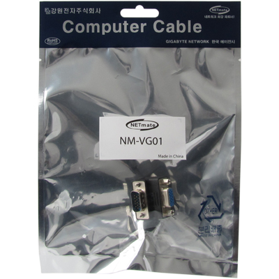 강원전자 넷메이트 NM-VG01 VGA ㄱ자 M/F 젠더