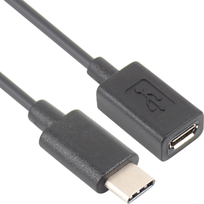 강원전자 넷메이트 USB2.0 Micro 5핀(F)-CM 케이블 젠더 0.15m