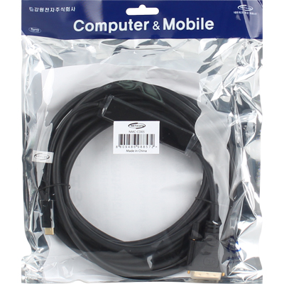 강원전자 넷메이트 NMC-CD05 USB3.1 Type C to DVI 컨버터(케이블 타입/무전원/Alternate Mode)