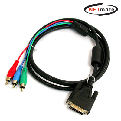 강원전자 넷메이트 NMC-DC50 DVI to 컴퍼넌트 케이블 5m