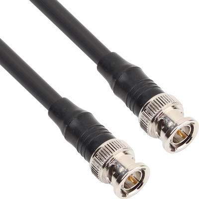 강원전자 넷메이트 5C-HFBT BNC-BNC 광대역 동축 케이블(연동선/4합/75ohm) 1m