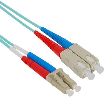 강원전자 넷메이트 10G 광점퍼코드 LC-SC-2C-멀티모드 75m