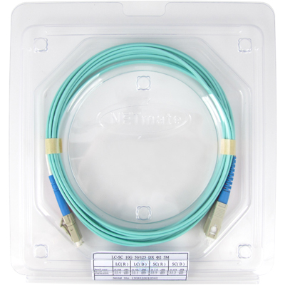 강원전자 넷메이트 NMC-LS410M 10G 광점퍼코드 LC-SC-2C-멀티모드 10m