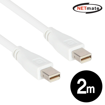 강원전자 넷메이트 NMC-MMD02 Mini DisplayPort v1.1a 케이블 2m