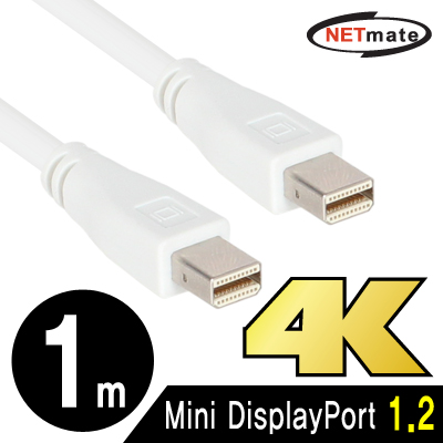 강원전자 넷메이트 NMC-MMD21 Mini DisplayPort 1.2 케이블 1m