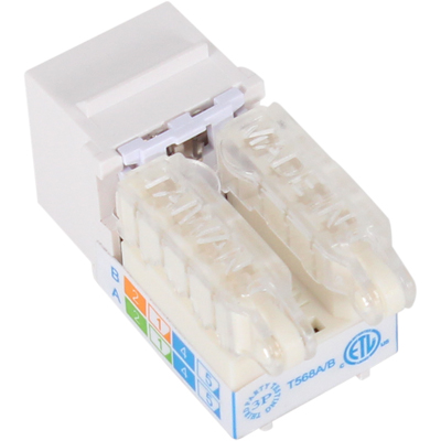 강원전자 플러그마스터 CAT.6 UTP 보안(Lock) 키스톤잭 NM-PK06L