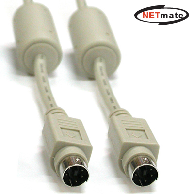 NETmate NMC-PS220M PS2 M/M Cable(노이즈 필터) 20m