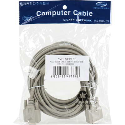 강원전자 넷메이트 9핀 NULL MODEM 케이블(필터) 10m