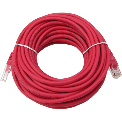 강원전자 넷메이트 CAT.5E UTP 다이렉트 케이블(레드) 30m NMC-U530R