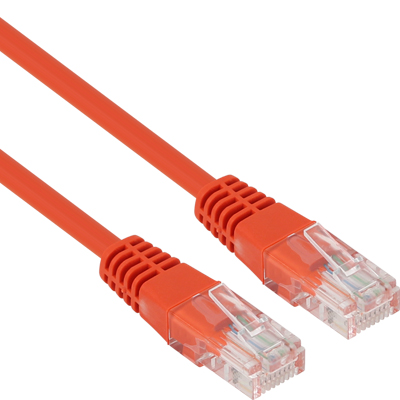 강원전자 넷메이트 NMC-U505YR CAT.5E UTP 다이렉트 케이블(오렌지) 5m