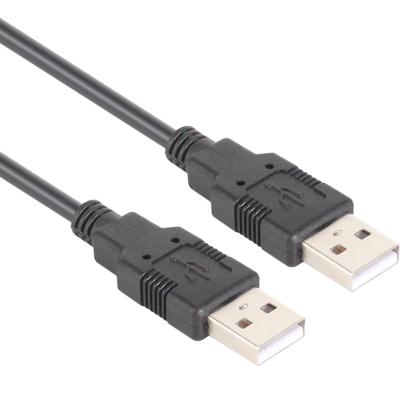 강원전자 넷메이트 USB2.0 AM-AM 케이블 1m (블랙)