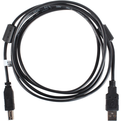 강원전자 넷메이트 USB2.0 A-B 케이블 1.8m (블랙/노이즈필터) NMC-UB218C