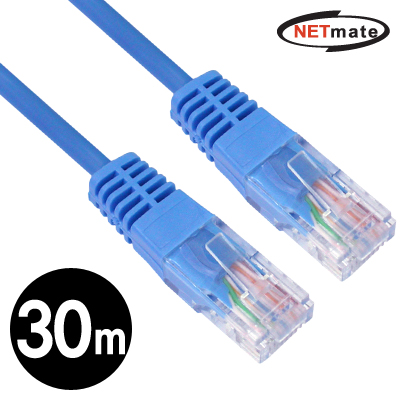 강원전자 넷메이트 CAT.5E UTP크로스 케이블 30m