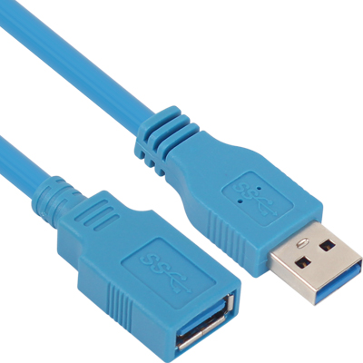 강원전자 넷메이트 NMC-UF305BLN USB3.0 연장 AM-AF 케이블 0.5m (블루/몰딩 타입)