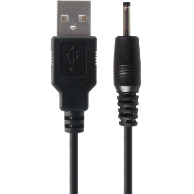 강원전자 넷메이트 USB 전원 케이블 1.5m (2.5x0.7mm/0.5W/블랙)