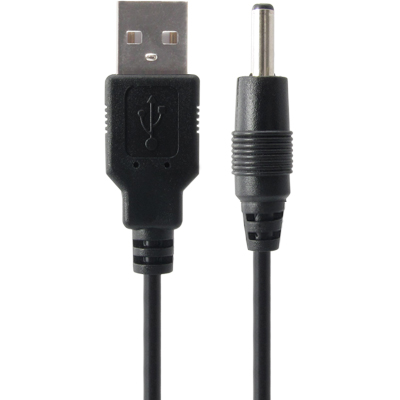 강원전자 넷메이트 NMC-UP14151 USB 전원 케이블 1.5m (3.5x1.4mm/1W/블랙)