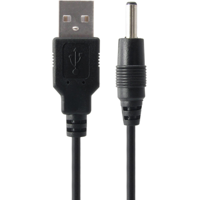 강원전자 넷메이트 NMC-UP14201 USB 전원 케이블 2m (3.5x1.4mm/1W/블랙)