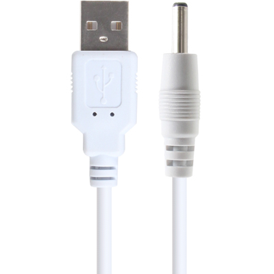 강원전자 넷메이트 NMC-UP14W USB 전원 케이블 1m (3.5x1.4mm/0.5W/화이트)