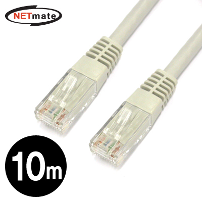 강원전자 넷메이트 NMC-US6100 CAT.6 UTP다이렉트 케이블 10m