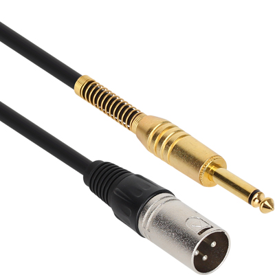강원전자 넷메이트 XLR 캐논(M)-TS(5.5 Mono) 마이크 케이블 3m