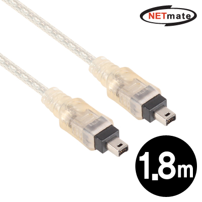 강원전자 넷메이트 IEEE1394 4-4 케이블 1.8m