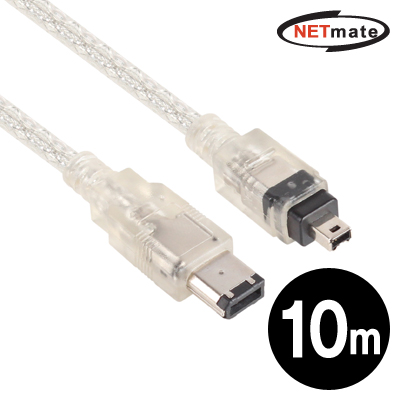 강원전자 넷메이트 IEEE1394 6-4 케이블 10m