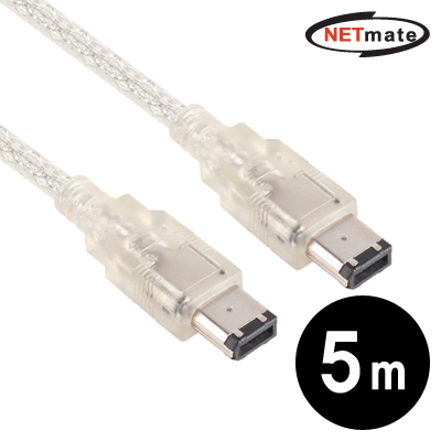 강원전자 넷메이트 NMCA-6M050 IEEE1394 6-6 케이블 5m