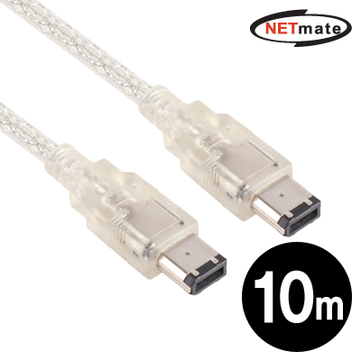 강원전자 넷메이트 NMCA-6M100 IEEE1394 6-6 케이블 10m