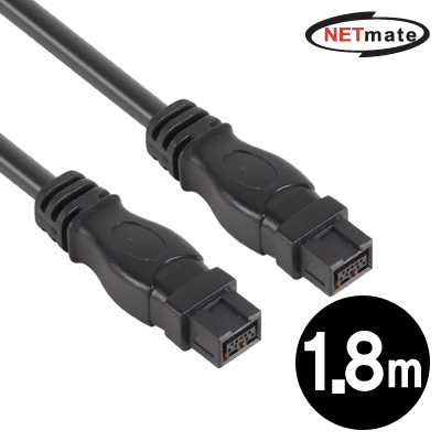 강원전자 넷메이트 IEEE1394B 9P Bilingual케이블 1.8m