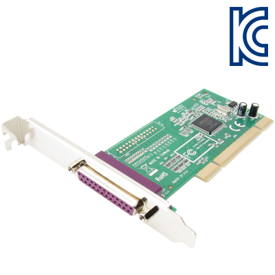 강원전자 넷메이트 1포트 패러럴 PCI 카드(MOS)(슬림PC겸용)