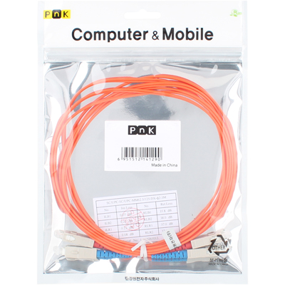 강원전자 PnK 광점퍼코드 SC-SC-2C-멀티모드 1m