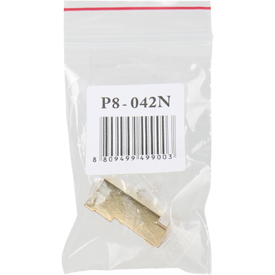 강원전자 플러그마스터 P8-042N STP CAT.7/CAT.6A RJ-45 8P8C 플러그 - Straight 핀(100개)
