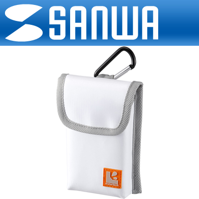 강원전자 산와서플라이 PDA-SPC3W 타폴린 멀티 생활방수 스마트폰 케이스(화이트)