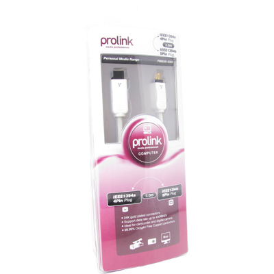 프로링크 PMM391-0300 PMM시리즈 IEEE1394B 9-4 케이블 3m (OFC/24K금도금)