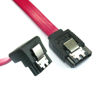 강원전자 넷메이트 SATA(Lock)-SATA(ㄱ형 Lock) 케이블 0.5m