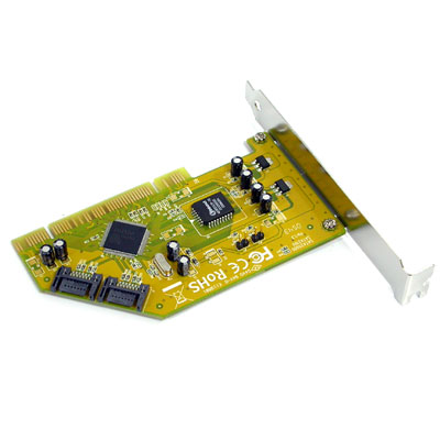 강원전자 넷메이트 2포트 PCI SATA 카드(INITIO)