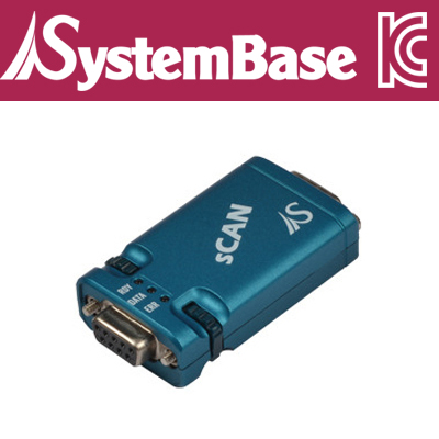 SystemBase(시스템베이스) sCAN RS232 to CAN 컨버터