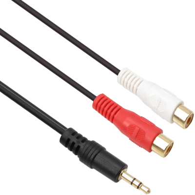 강원전자 넷메이트 스테레오 to RCA연장 2선 케이블(2.8mm) 3m