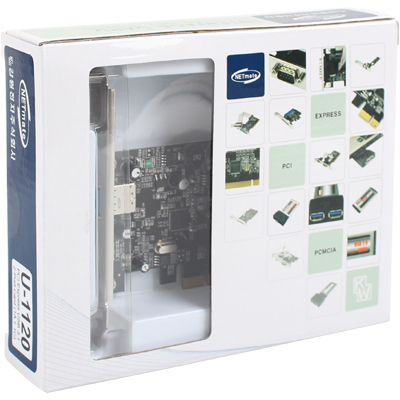 강원전자 넷메이트 U-1120 USB3.1 Gen2 2포트 PCI Express 카드(Type C+A)(Asmedia)(슬림PC겸용)